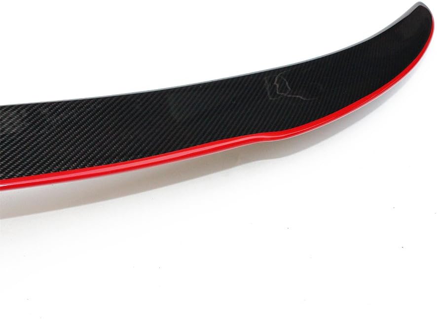 Mosion Auto FD Style Red Line Carbon Fiber Rear Spoiler for Mercedes-Benz CLA45 AMG W117 C117 CLA 250 180 260 - Image 4